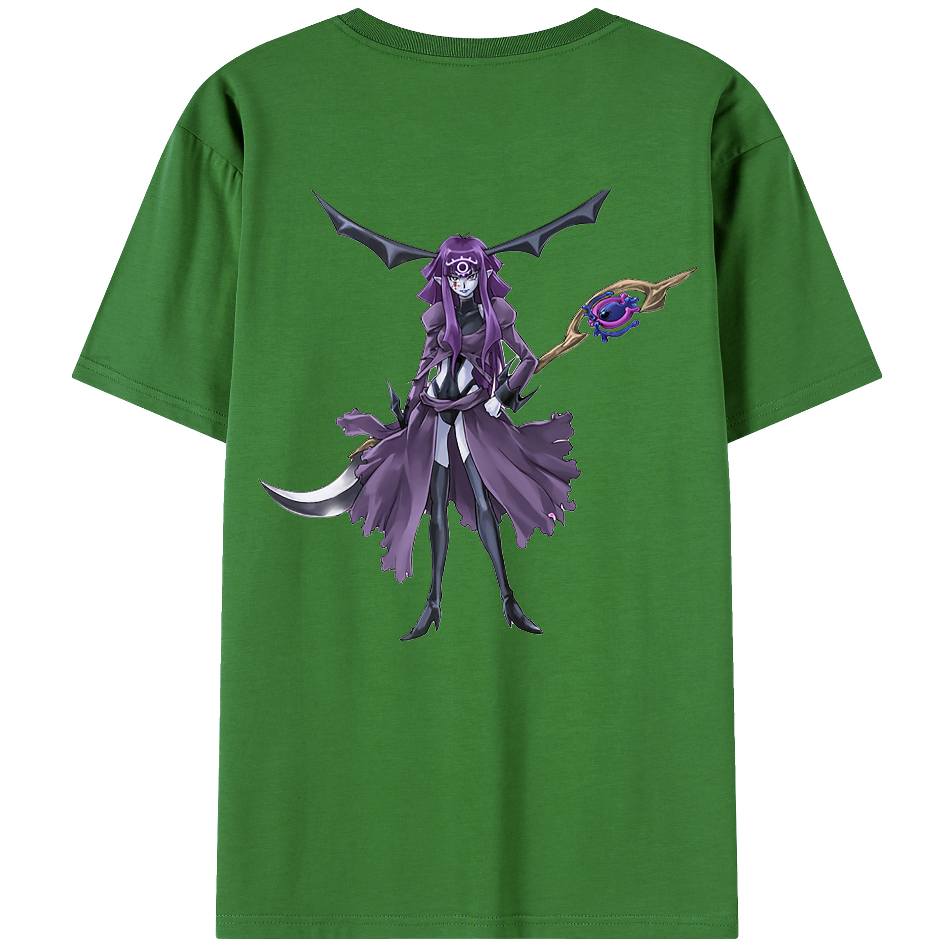 （画像用） 遊☆戯☆王 Yu-Gi-Oh! レディース半袖Tシャツ(バックプリント)